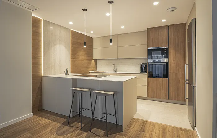 Cocina y zona de estar